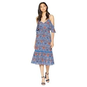 Jack by BB Dakota Blue Dynasty Crepe d'Chine Dress